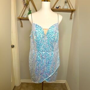 Brand New Sequin Party Dress Size 1X